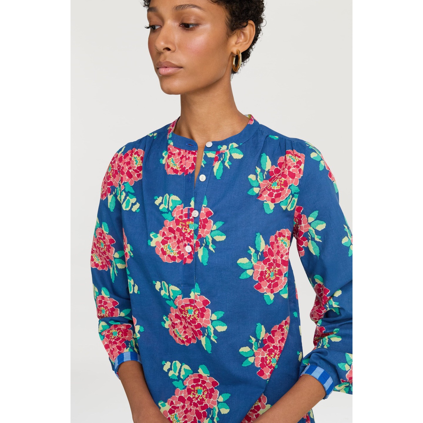 Shirt Batumi Suiko Flower Sugar