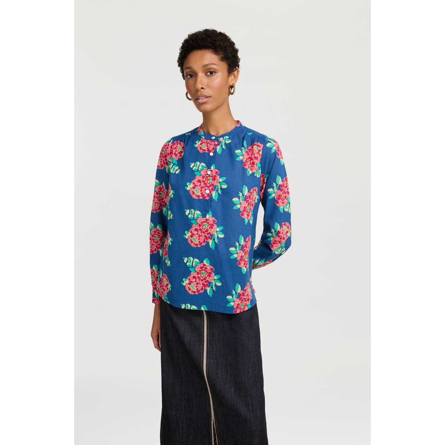 Shirt Batumi Suiko Flower Sugar