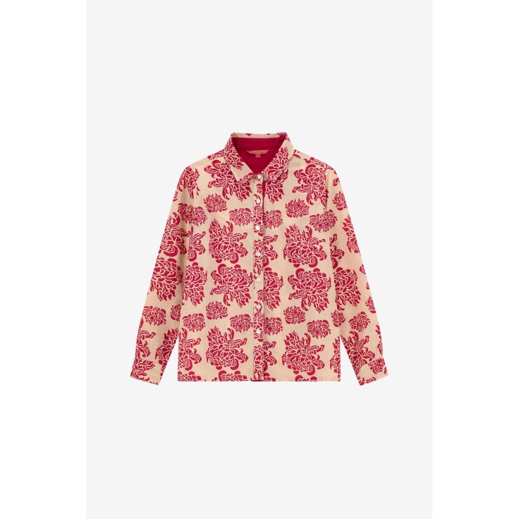 Bella Shirt Nashima Fuxia