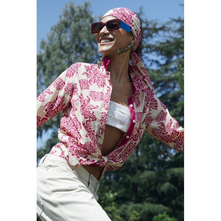 Bella Shirt Nashima Fuxia
