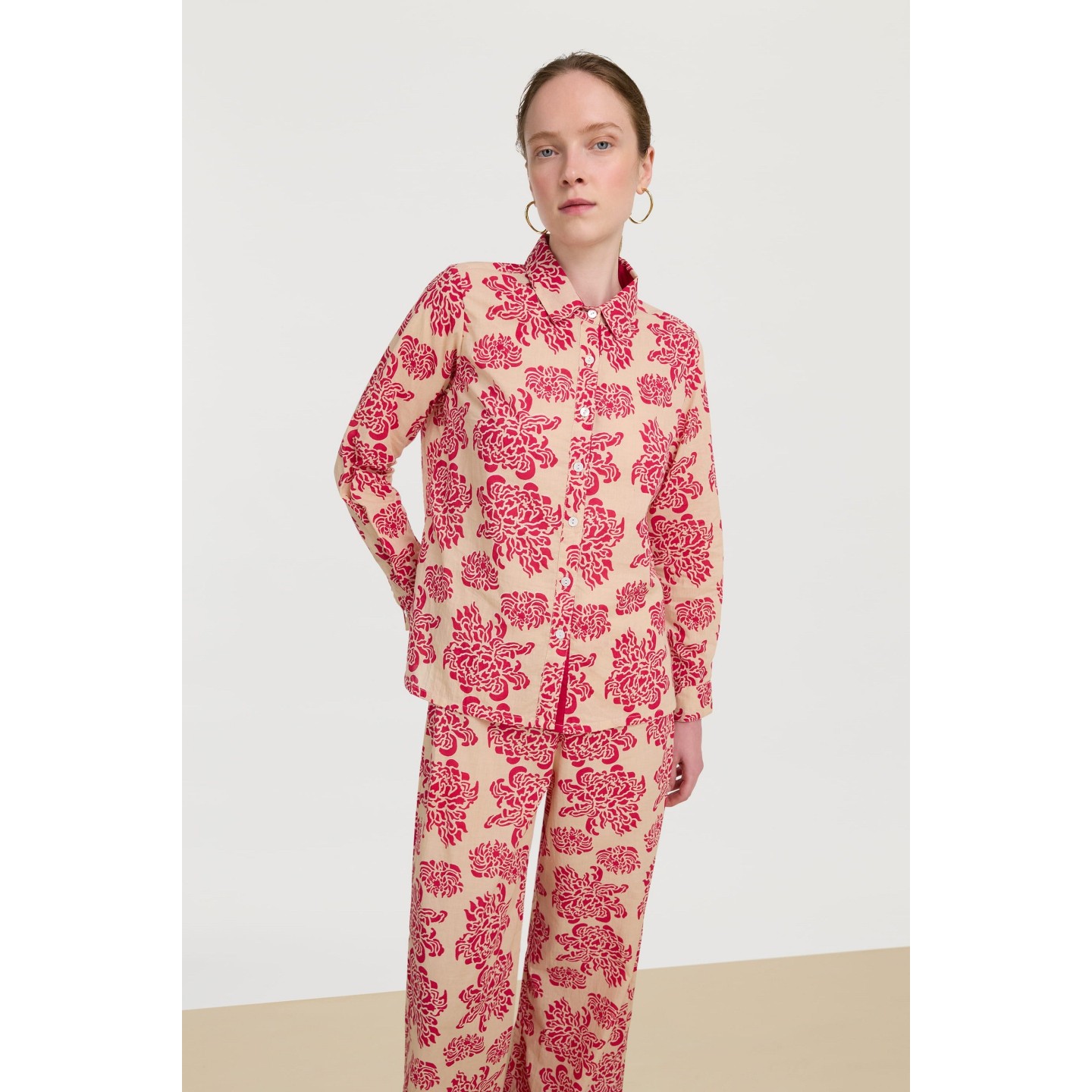 Bella Shirt Nashima Fuxia