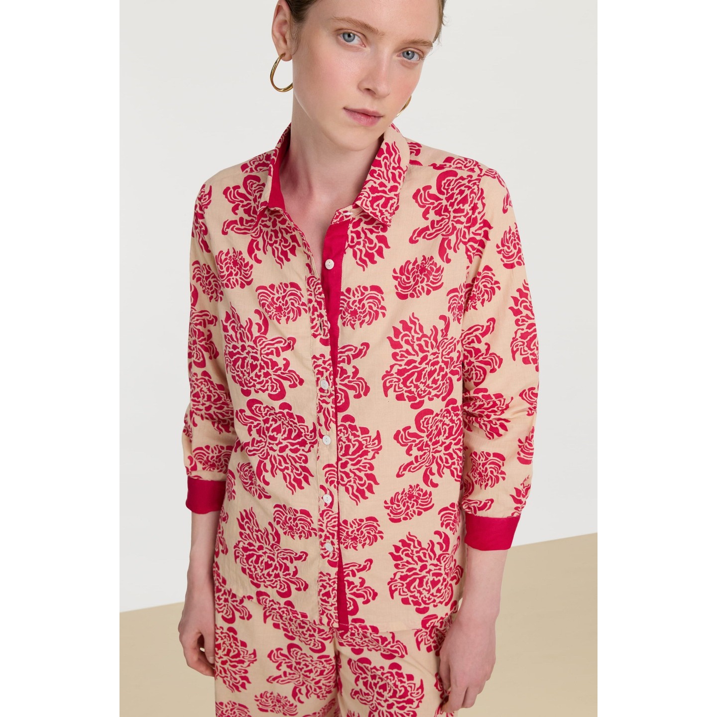 Bella Shirt Nashima Fuxia