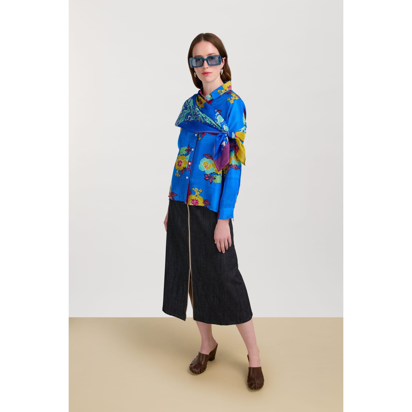 Bella Shirt Dandelion Blue
