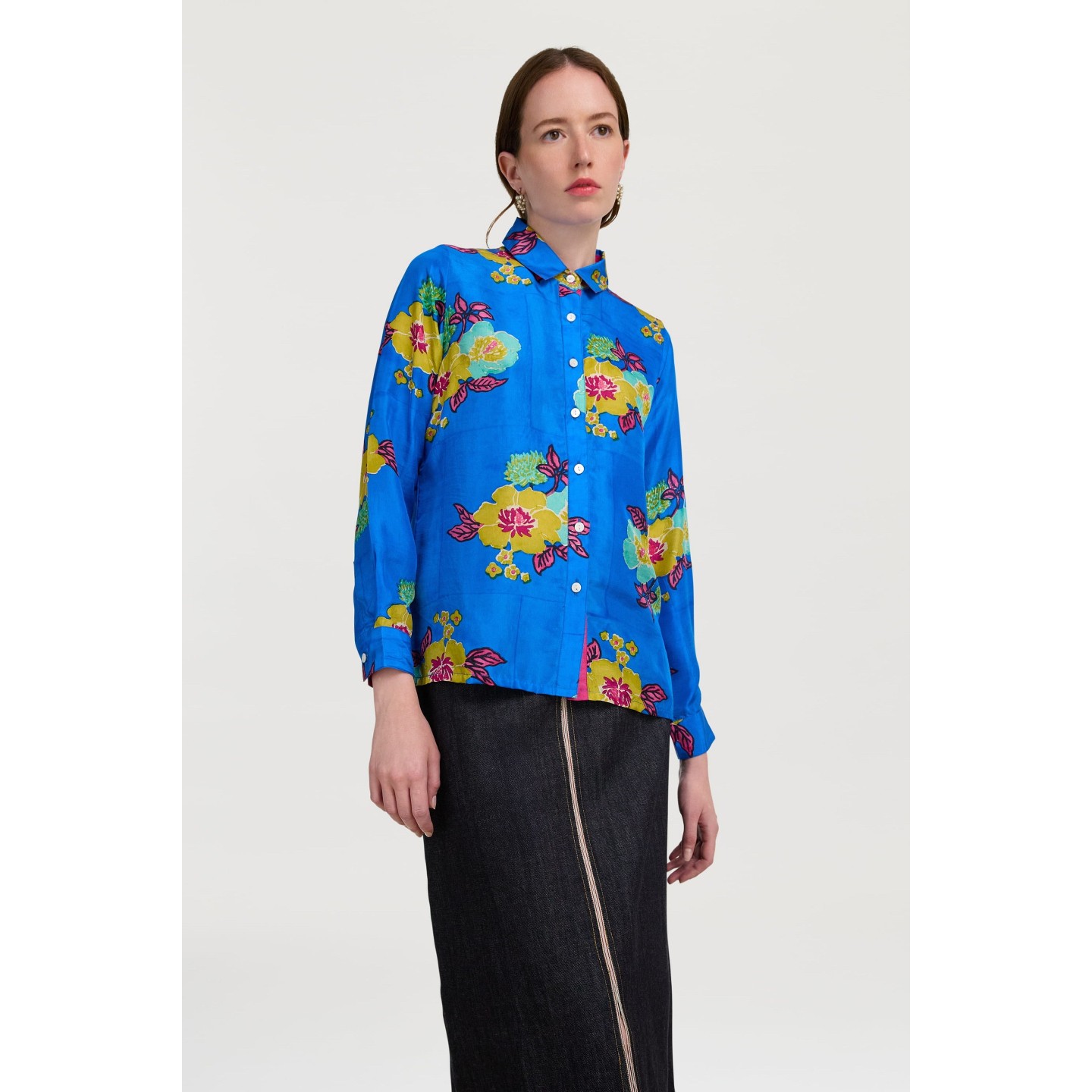 Bella Shirt Dandelion Blue