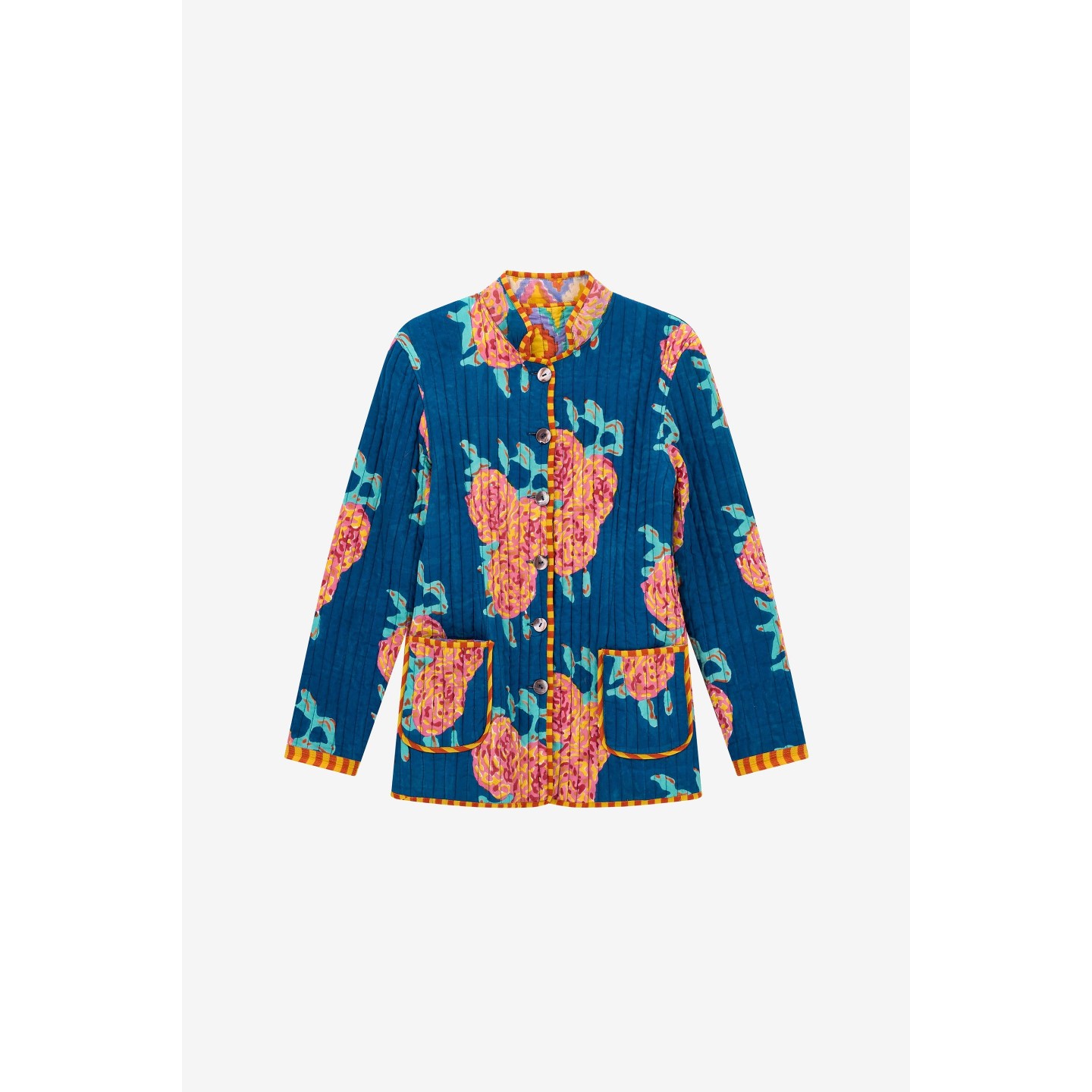 Jhodpuri Jacket Hima Plumbago