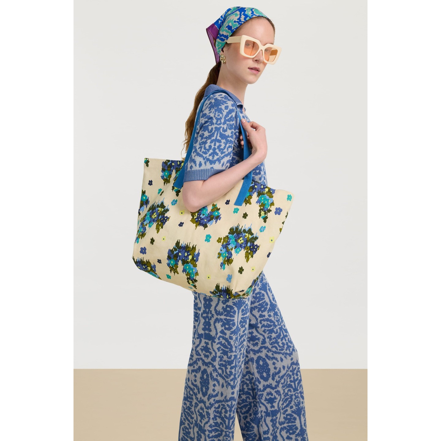 New lisa bag ginza bouquet ivory