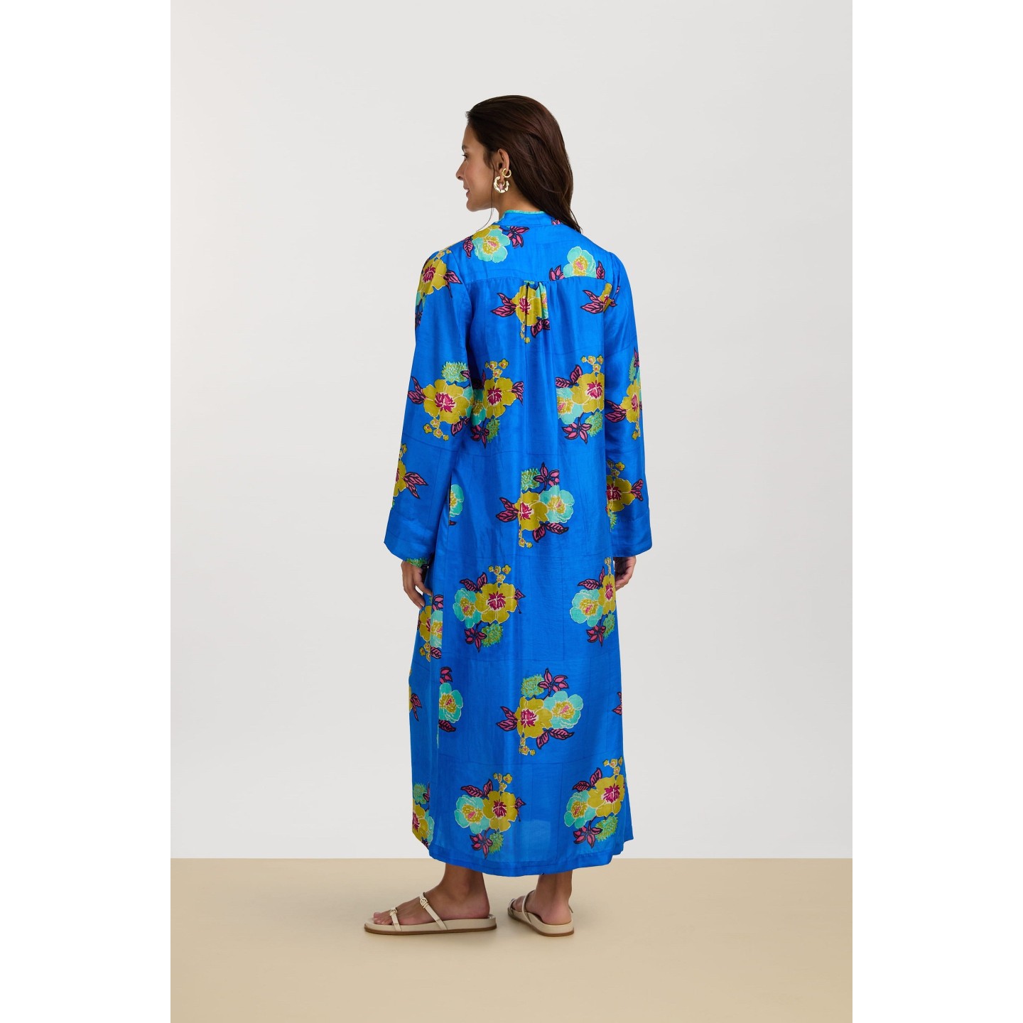 Caftano radha dandelion blue