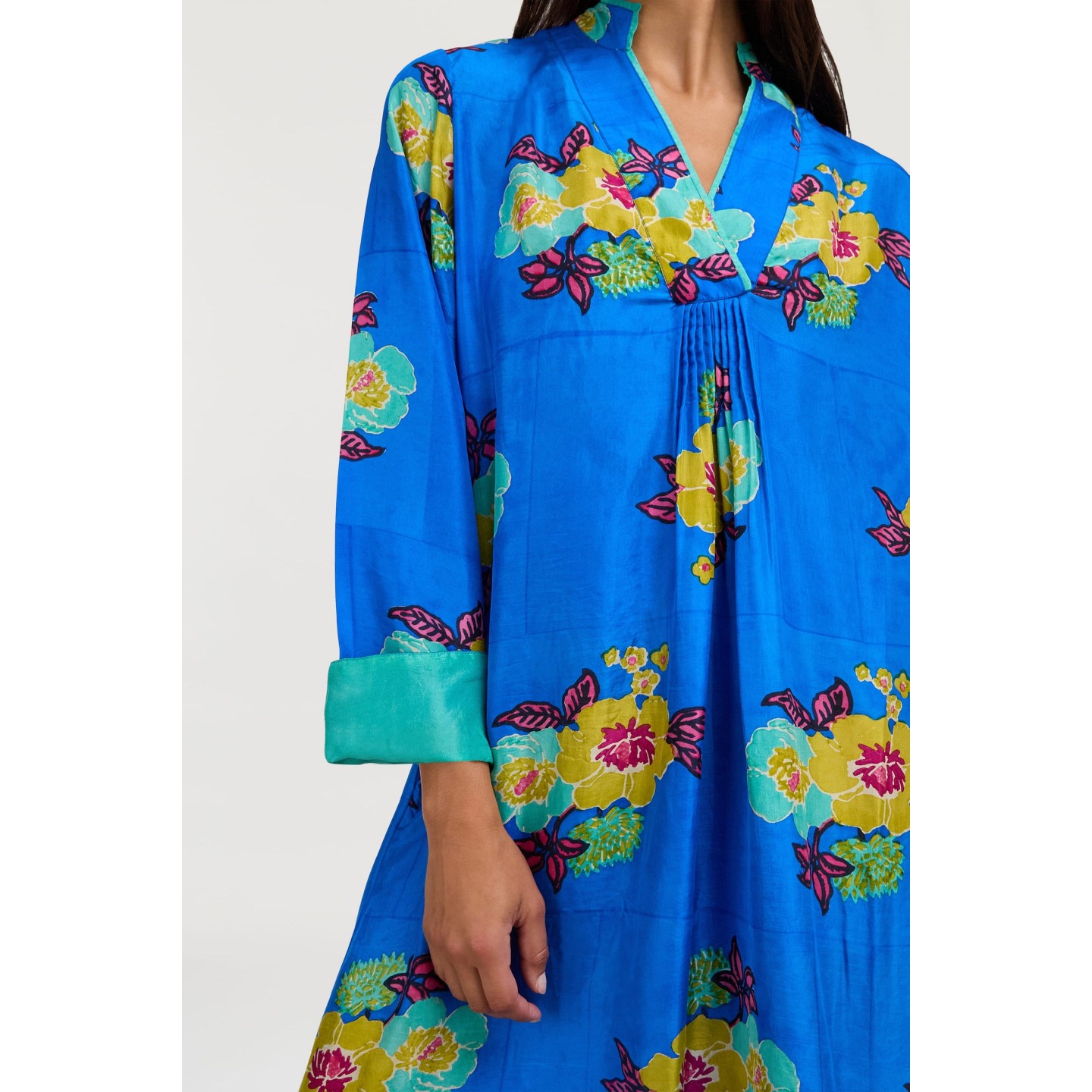 Caftano radha dandelion blue