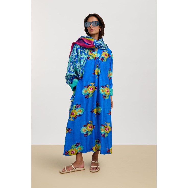 Radha kaftan dandelion blue