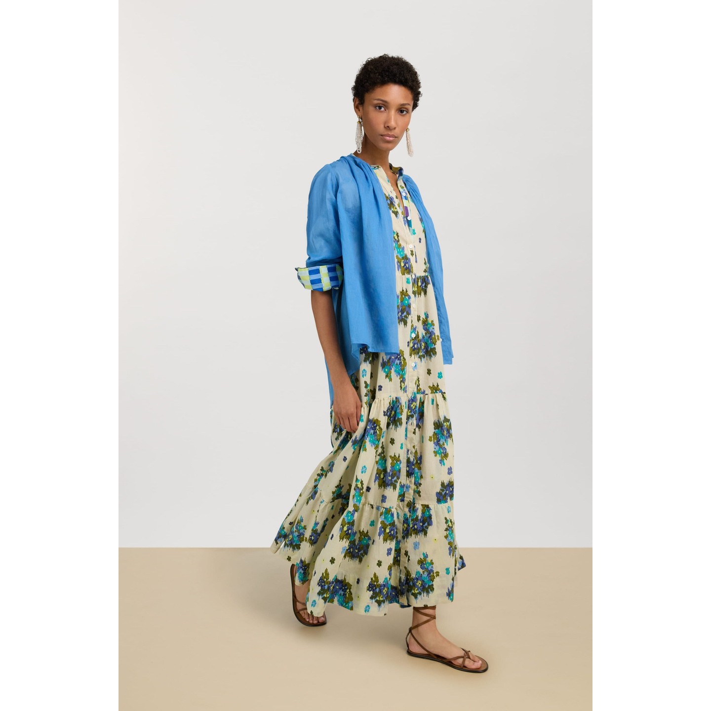 Dress Rambagh Ginza Bouquet Ivory