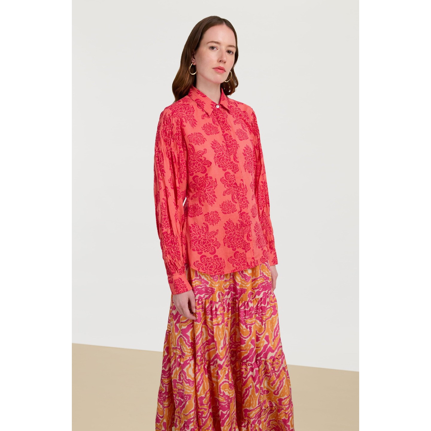 Savannah Shirt naoshima peach