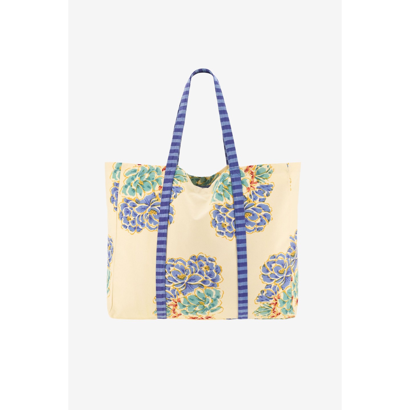 Borsa shopping positano flower plumbago